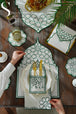 Green and Off White